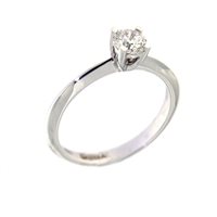 Anello Gazzola Gioielli Donna Solitario in Oro bianco Diamante 0.47 Ct FROH7608IGI-NG - FROH7608IGI-NG